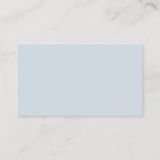 Dusty Blue Modern Rustieke RSVP Behuizing Kaart (Achterkant)