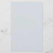 Dusty Blue Navy Champagne Ivory Wedding Menu (Achterkant)