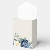 Dusty Blue Navy Champagne Wedding Jubileum Favo Bedankdoosjes (Geopend)