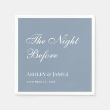 Dusty Blue Night voor eenvoudige repetitie diner