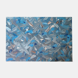 Dusty Blue Outdoor Rug Deurmat