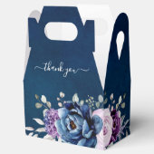 Dusty Blue Paars Lila Blooms Vrijgezellenfeest Fav Bedankdoosjes (Geopend)