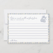 Dusty Blue Perfect Pear Vrijgezellenfeest Advies K Kaart (Voorkant)