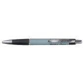 Dusty Blue Personalized Pen (Achterkant)