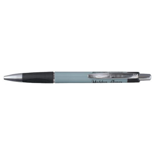 Dusty Blue Personalized Pen (Achterkant)