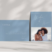 Dusty Blue Photo Matron of Honor proposal Kaart