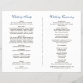 Dusty Blue Pink Floral Antlers Weddenschap Flyer (Achterkant)