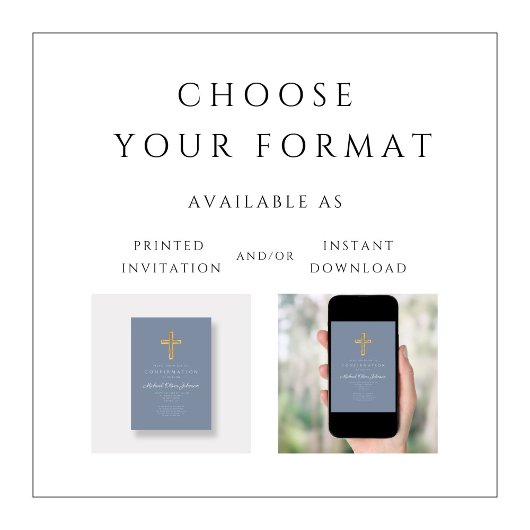 Dusty Blue Religious Wood Cross Boy bevestiging Kaart