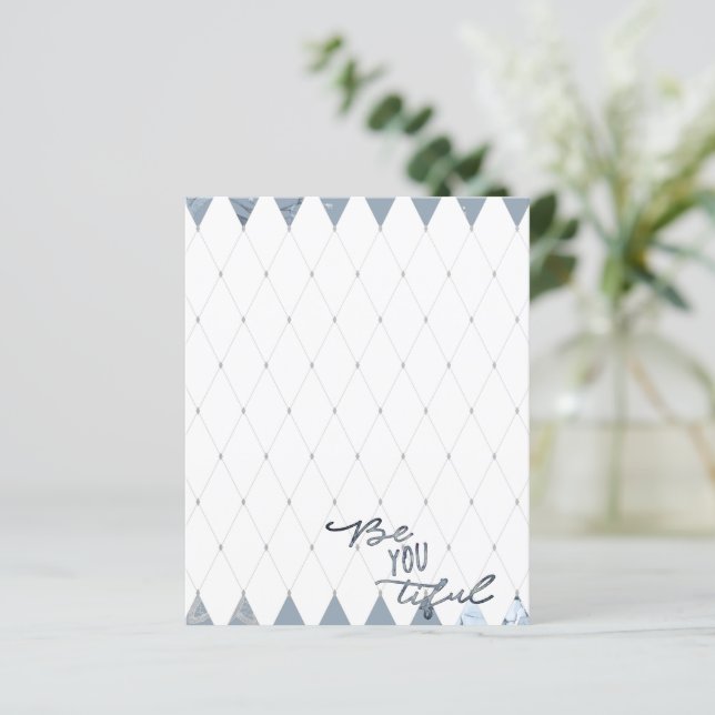 Dusty Blue Roos (Staand voorkant)