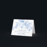 Dusty Blue Roos Floral Foto Inside 18th Birthday Bedankkaart<br><div class="desc">Een mooie en elegante bedankkaart speciaal ontworpen voor een 18e verjaardagsfeest. Het beschikt over een grote bloemenspray van stoffige blauwe rozen geneteld in blauwe bladeren. Twee regels zijn voorzien voor een aangepaste dank u en de naam van de verjaardagsvrouw. Haar foto is binnen geplaatst. Er is ruimte voor u om...</div>