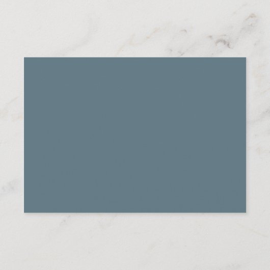Dusty Blue & Sage Green Eucalyptus Enclosure-kaart Informatiekaartje (Achterkant)