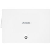 Dusty Blue Sage Green Winter Weddenschap (Achterkant Horizontaal)