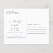 Dusty Blue Save the Date (Achterkant)