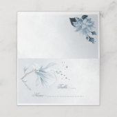 dusty blue shades plaatst kaart plaatskaartje (Buitenkant ongevouwen)