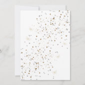 Dusty Blue Silver Quinceañera Save The Date (Achterkant)