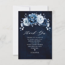 Dusty Blue Slate Navy Botanical Vrijgezellenfeest