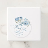 Dusty blue Something blue bridal bedankt Bedankjes Labels (In situ)