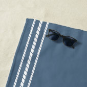 Dusty Blue Specialized Family Name Pineapple Strandlaken (In situ)