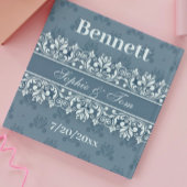 Dusty blue Square Sticker