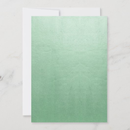 Dusty Blue Succulents Pumpkin Herfst Baby shower Kaart (Achterkant)