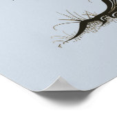 Dusty Blue Thumb Print Tree Wedding Gastenboek (Hoek)