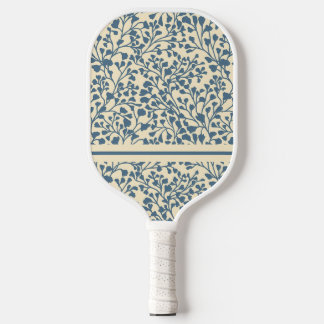 Dusty Blue Vines Pickleball Paddle
