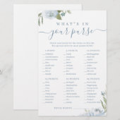 Dusty Blue wat er in je paarse vrijgezellenfeest s (Voorkant / Achterkant)