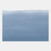 Dusty Blue Watercolor Inpakpapier Vel (Voorkant 3)