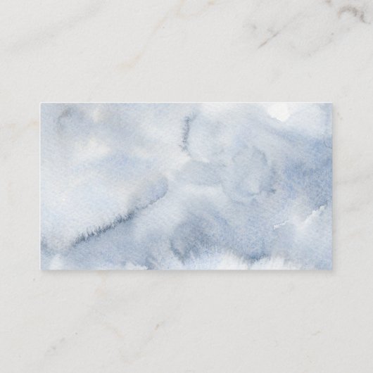 Dusty Blue, Waterverf voor luidere rotsen Informatiekaartje (Achterkant)