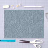 Dusty Blue Wedding  Botanical Tissuepapier (Craft)