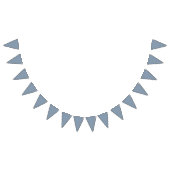 Dusty Blue Wedding Decoratie Vlaggetjes (Alle)