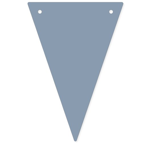 Dusty Blue Wedding Decoratie Vlaggetjes (Tweede vlag)