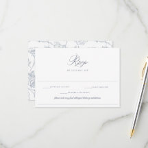 Dusty Blue Wedding Food Allergy Diet Restriction