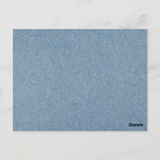 Dusty Blue Wedding RSVP Briefkaart (Achterkant)