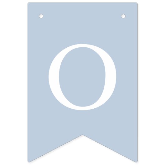 Dusty Blue White Cross Boy Baptism Bunting Flags Vlaggetjes (Derde vlag)