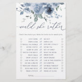 Dusty Blue wil dat ze liever Vrijgezellenfeest spe (Voorkant)