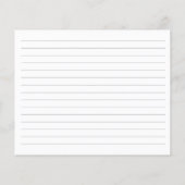 Dusty Blue Wildflower Vrijgezellenfeest Recipe (Achterkant)