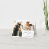 Dusty Blue Yellow Botanical Bedankt (Voorkant)