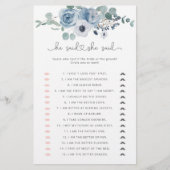 Dusty Blue zei dat ze vrijgezellenfeest game zei (Voorkant)