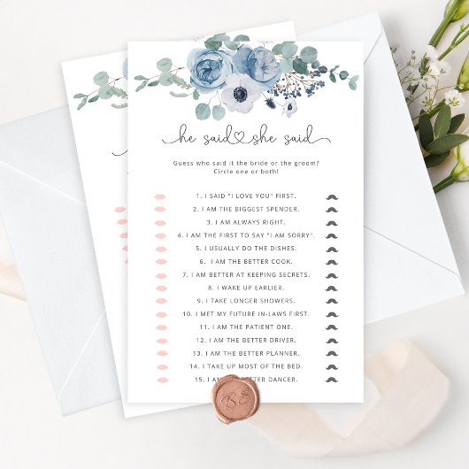 Dusty Blue zei dat ze vrijgezellenfeest game zei