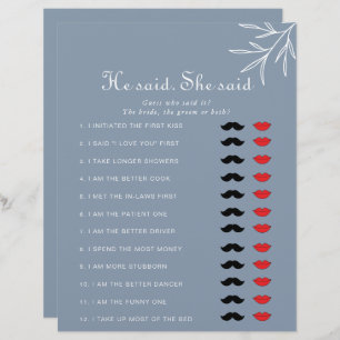 Dusty Blue zei dat ze zei dat Vrijgezellenfeest Ga