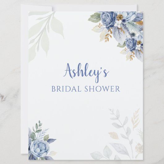 Dusty Blue zei dat ze zei dat Vrijgezellenfeest Ga (Achterkant)