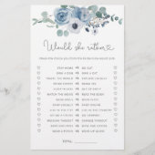 Dusty blue zou ze liever vrijgezellenfeesten spele (Voorkant)