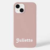 Dusty Blush Case-Mate iPhone Case (Achterkant)