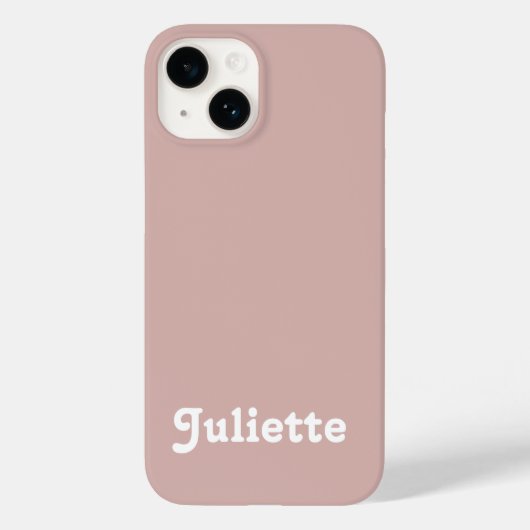 Dusty Blush Case-Mate iPhone Case (Achterkant)