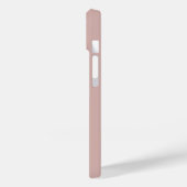 Dusty Blush Case-Mate iPhone Case (Achterkant / Links)