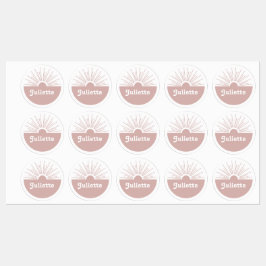 Dusty Blush Labels