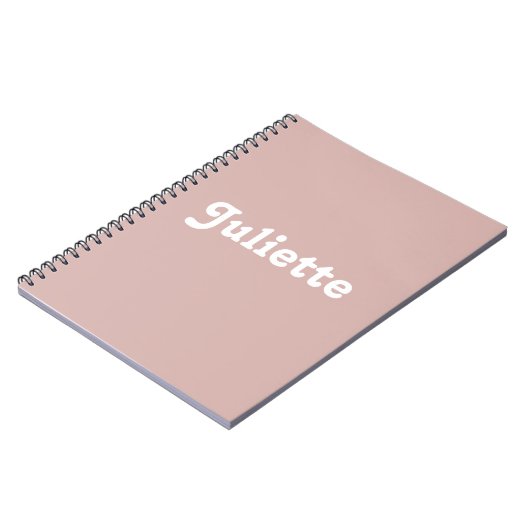 Dusty Blush Notitieboek (Linkerzijde)