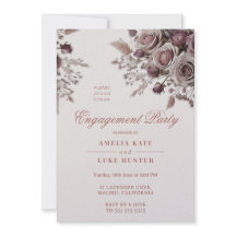 Dusty Blush & Paarse Roos Engagement Party