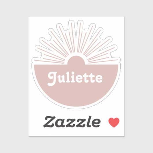 Dusty Blush Sticker (Vel)